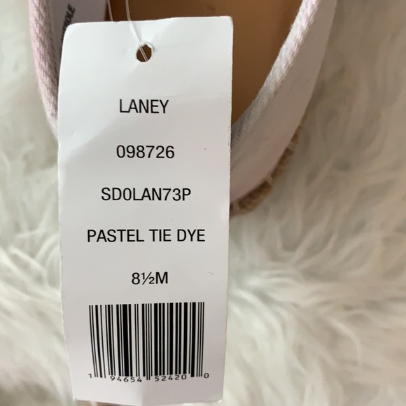 NWT Splendid Laney Tie Dye Espadrille 8.5 - Picture 8 of 10
